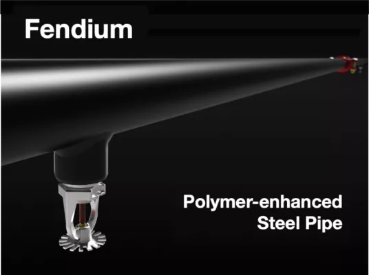 The picture shows a black tube on a black background. 