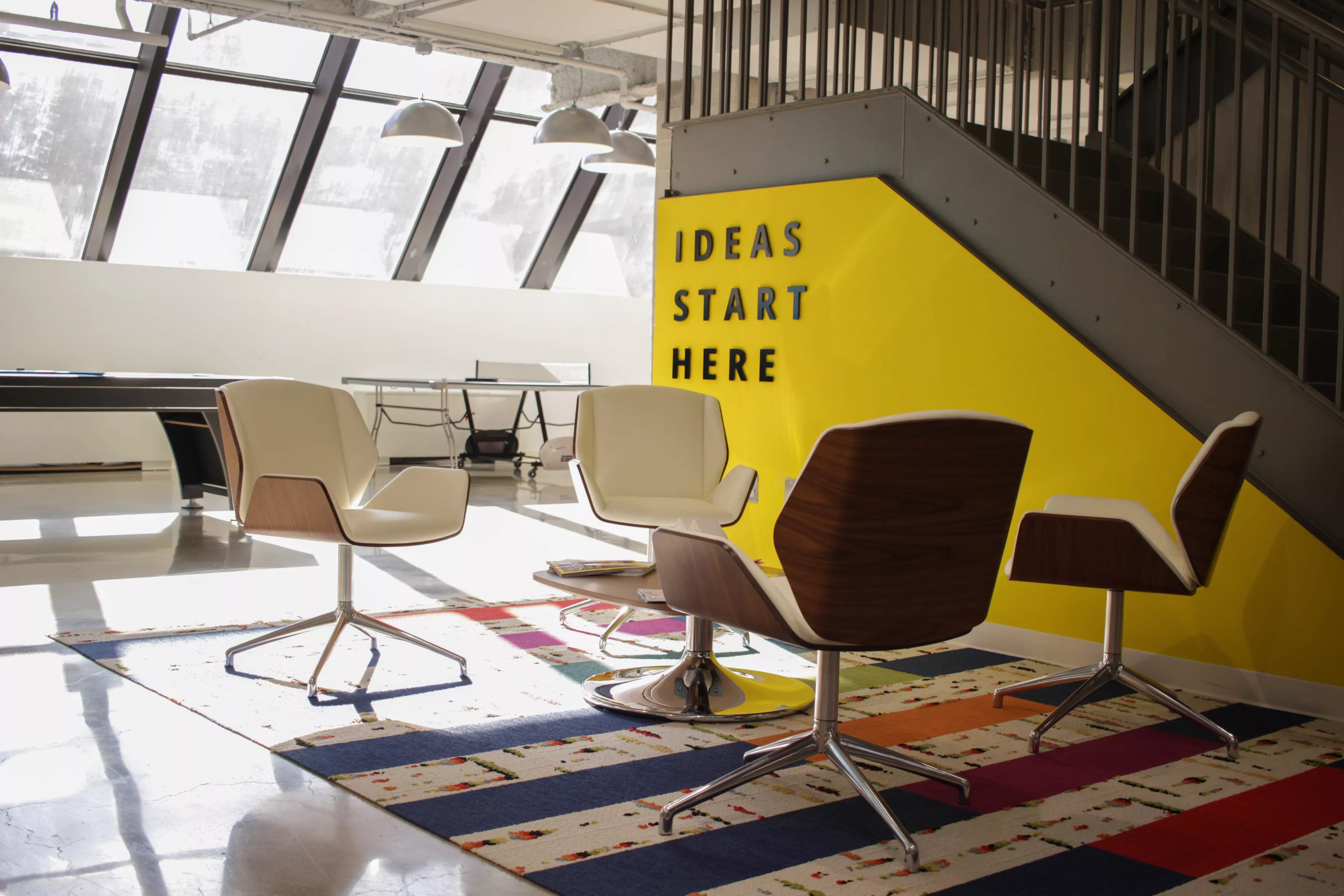 Office with Slogan 