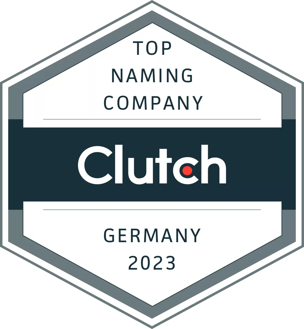 Top Naming Company Germany 2023 Clutch-Award